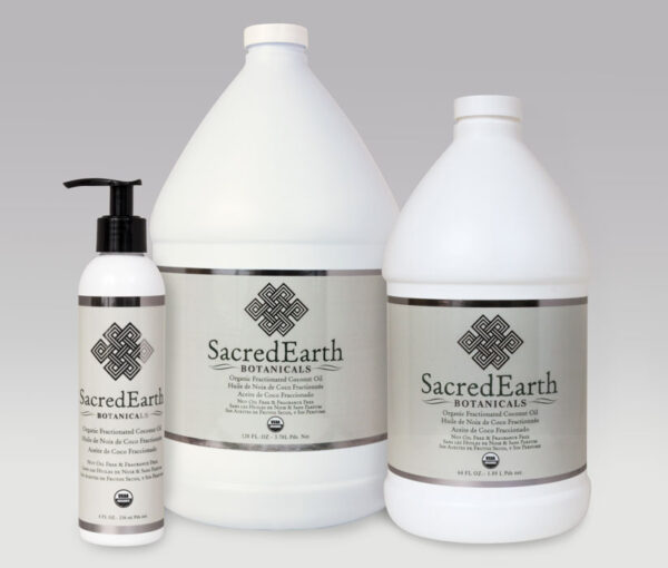 Sacred Earth Certified Organic Fractionated Coconut Oil