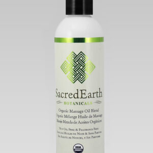 Certified Organic Massage Oil Blend Sacred Earth Botanicals