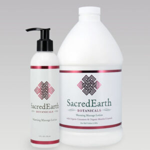 Sacred Earth Botanicals Warming Massage Lotion