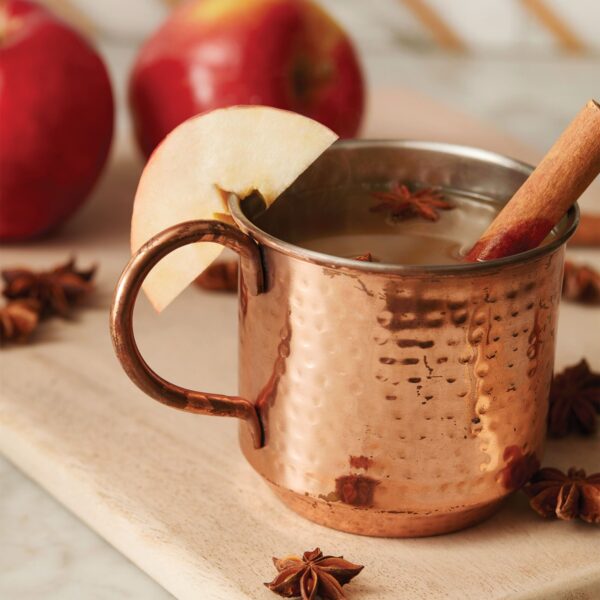 Simmered Cider Copper Cup Candle with Spice