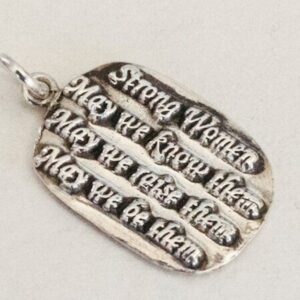 Sterling Silver Strong Woman Charm