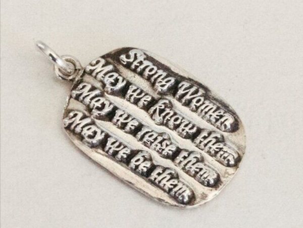 Sterling Silver Strong Woman Charm