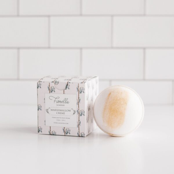 Luxurious Bath Bomb, Marshmallow Creme